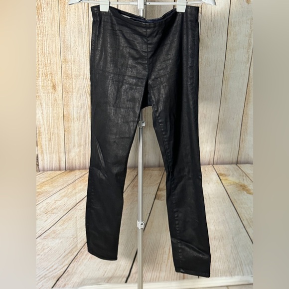 GAP 1969 Coated Always Skinny Skimmer Jeans, Back Zip, Sz 28 Inseam 29” - Picture 1 of 9